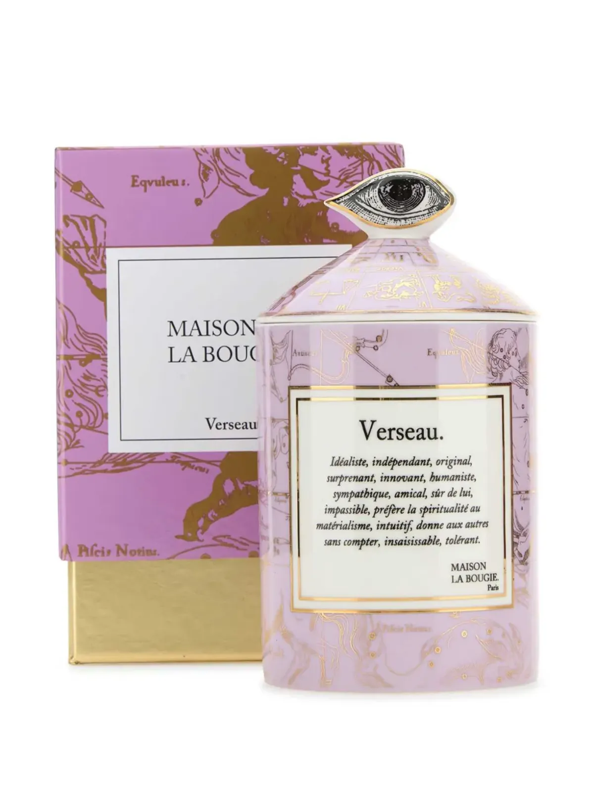 Maison La Bougie Verseau 香り付きキャンドル - Purple - 画像3