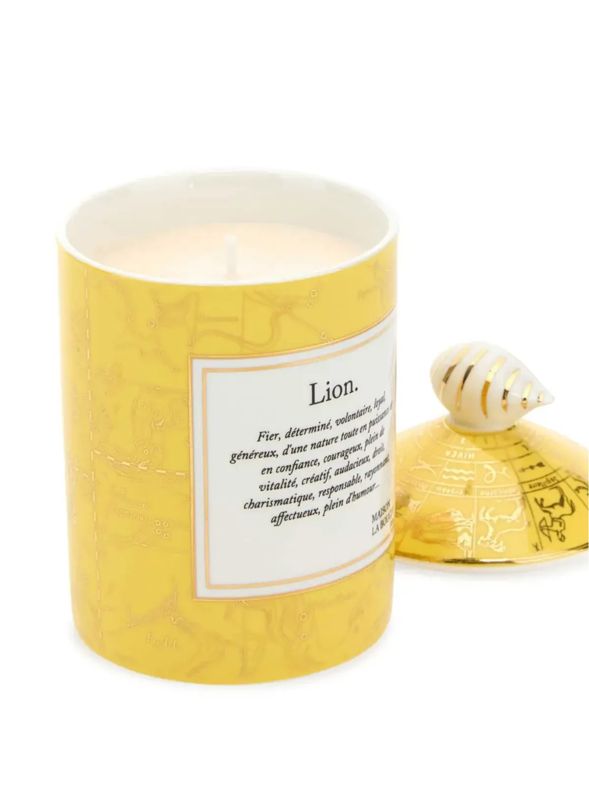 Maison La Bougie Lion scented candle - Yellow - 画像2