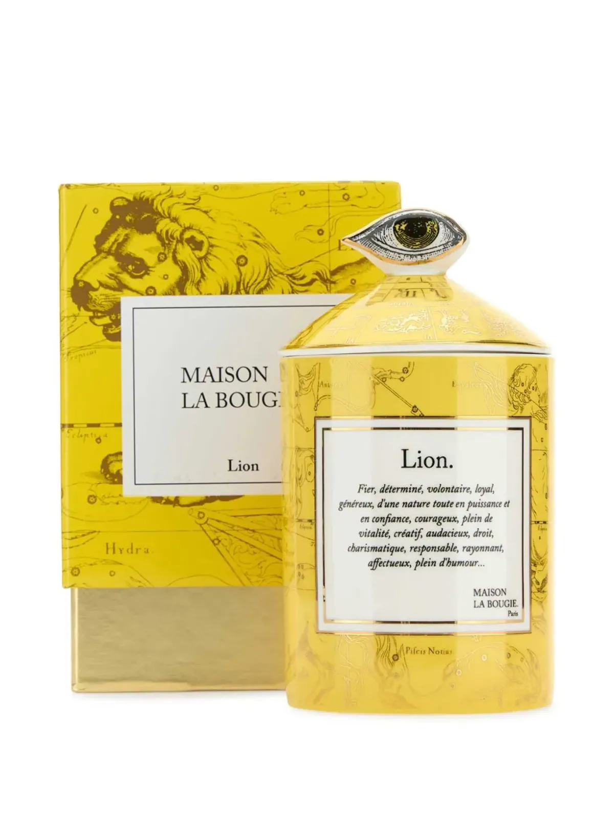 Maison La Bougie Lion scented candle - Yellow - 画像3