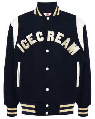 ICECREAM ドリッピー ヴァーシティジャケット - サムネイル1