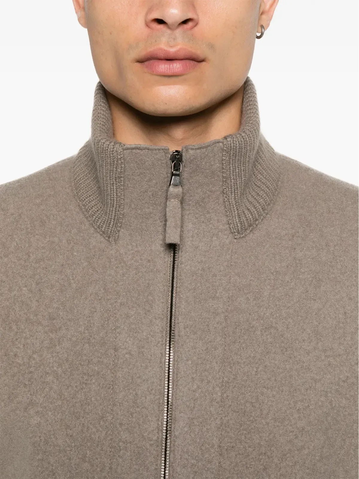 LUNARIA CASHMERE パネルドジャケット - 画像5