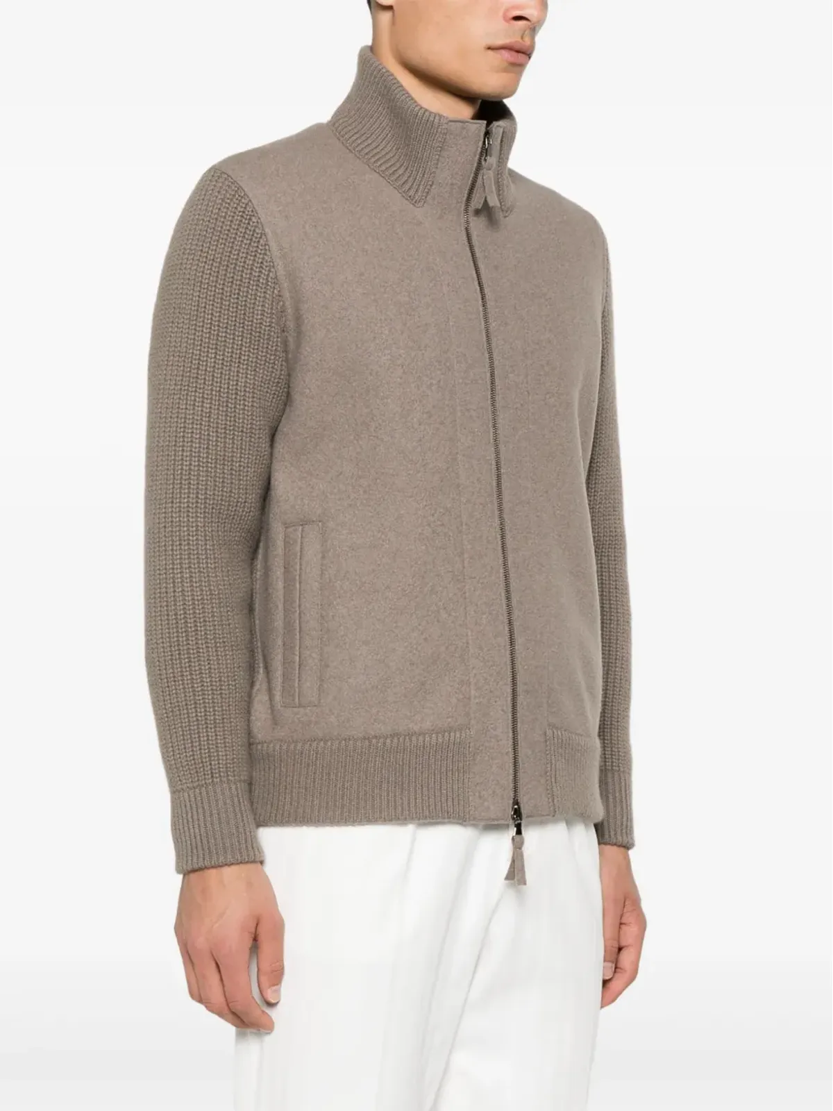 LUNARIA CASHMERE パネルドジャケット - 画像3