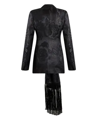 ETRO ジャカード スカーフ ジャケット - ブラック - サムネイル2