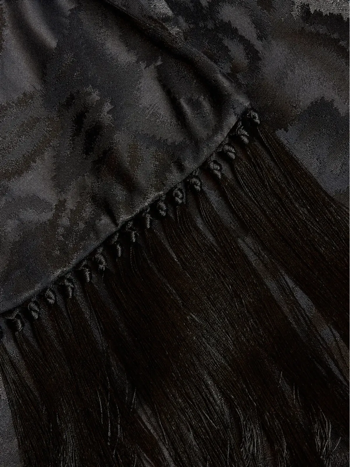 ETRO ジャカード スカーフ ジャケット - ブラック - 画像3
