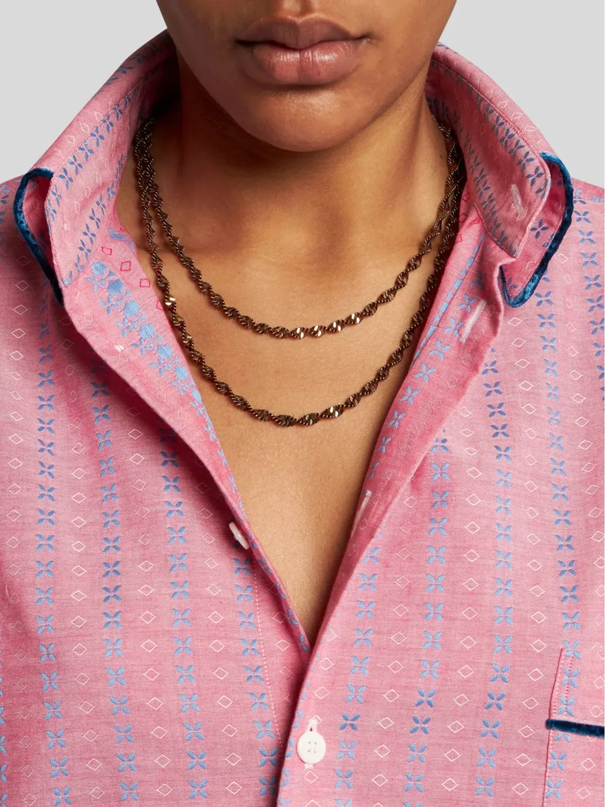 ETRO 猿モチーフのネックレス - ゴールド - 画像3