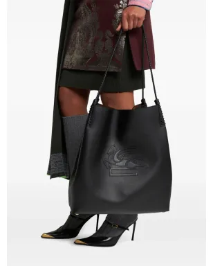 ETRO 大型 Libra トートバッグ ブラック - サムネイル2
