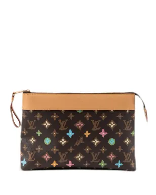 ビンテージ Louis Vuitton × Tyler the Creator Voyage Souple ポシェット ブラウン - サムネイル1