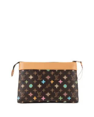 ビンテージ Louis Vuitton × Tyler the Creator Voyage Souple ポシェット ブラウン - サムネイル2