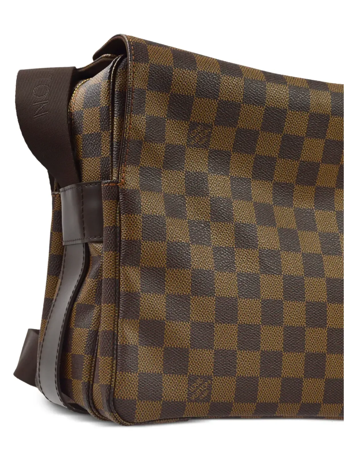ビンテージ Louis Vuitton Naviglio ショルダーバッグ ブラウン - 画像3