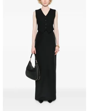 Erika Cavallini シングルブレスト クロップド ウエストコート - サムネイル2