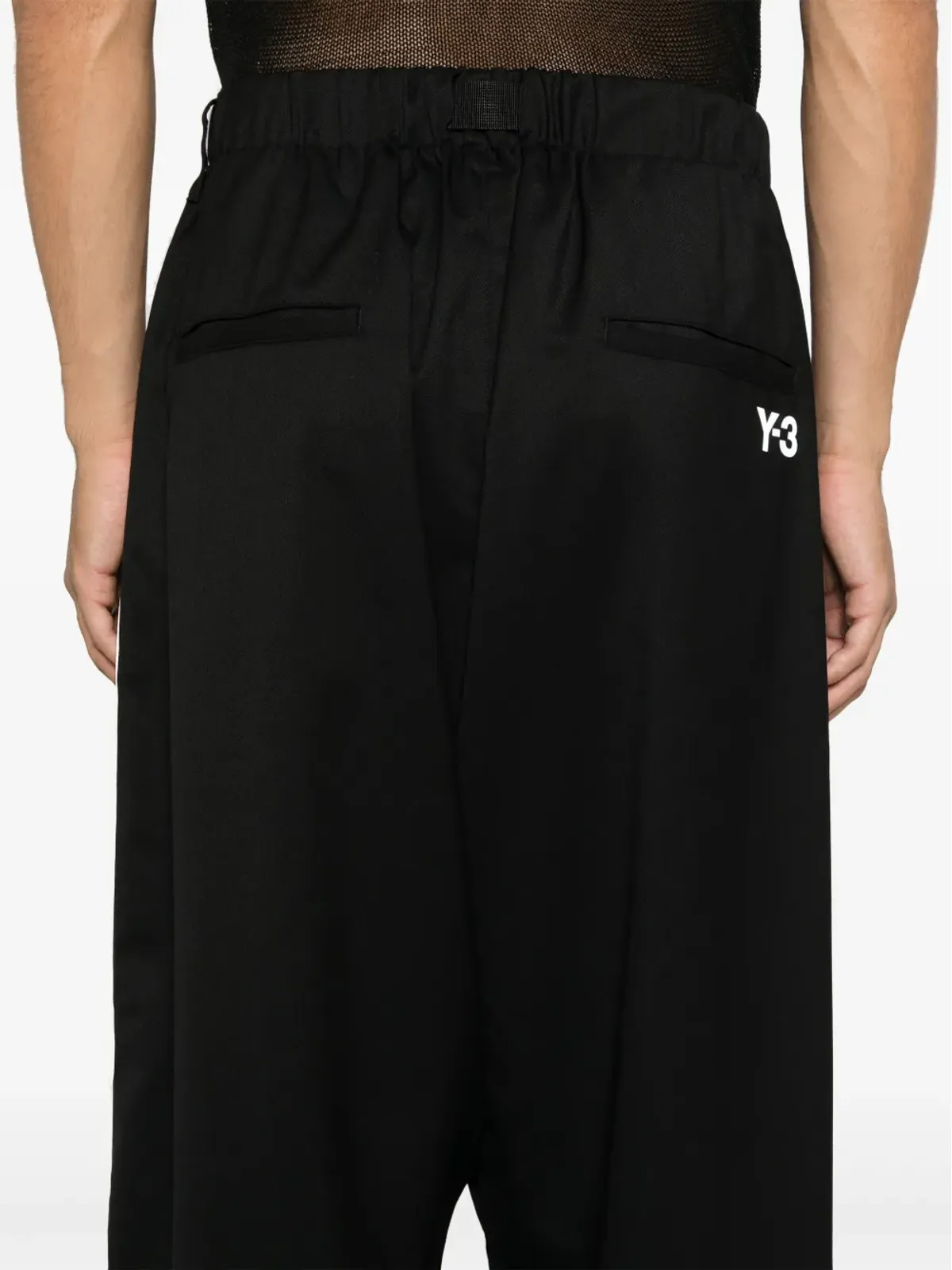 Y-3 x Adidas 3-stripes ロゴパンツ - ブラック - 画像5