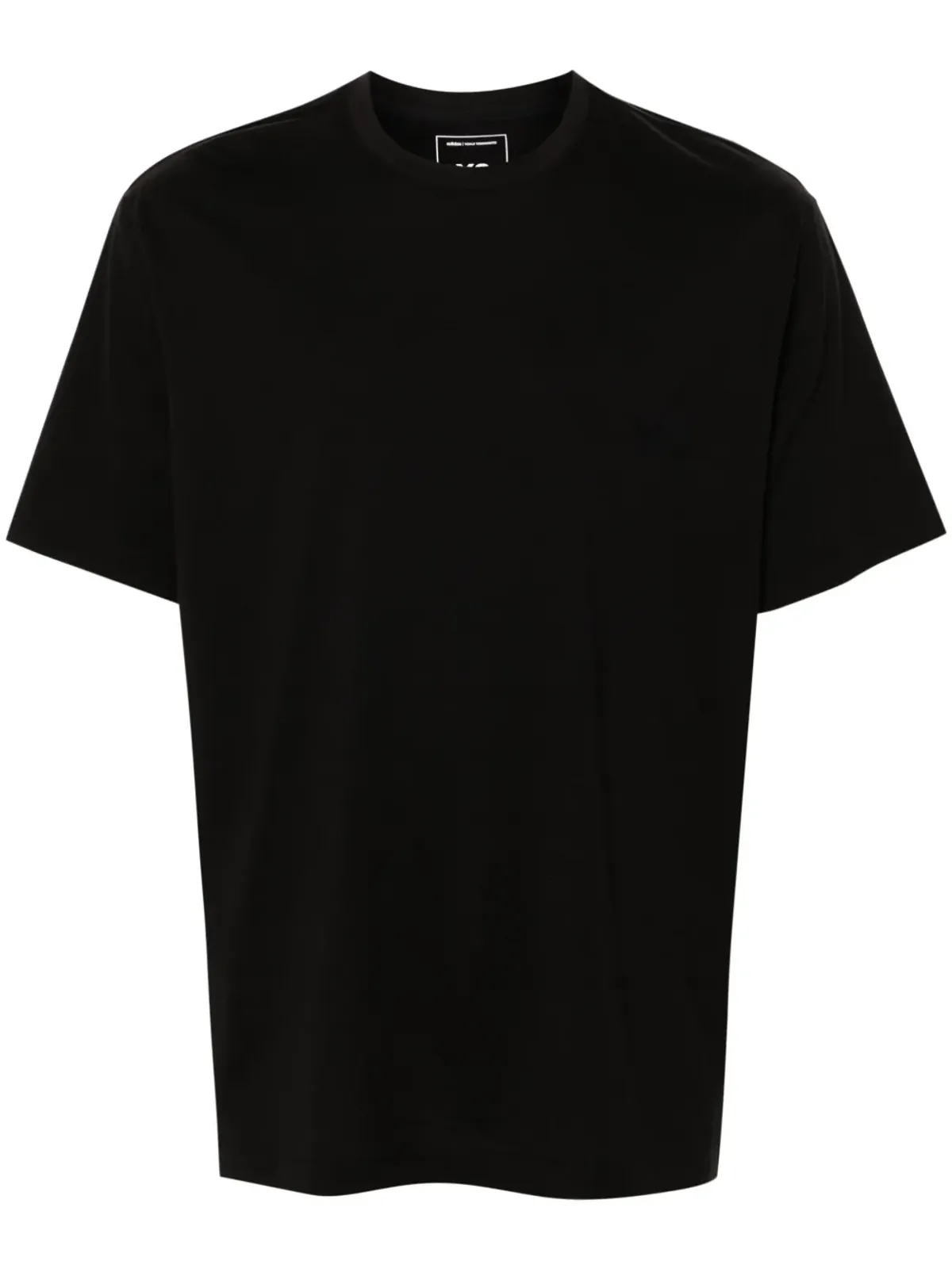 Y-3 バードプリント Tシャツ ブラック - 画像1