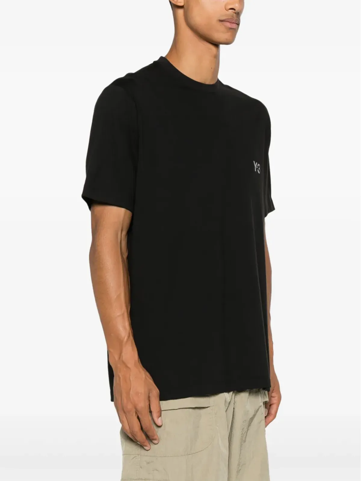 Y-3 バードプリント Tシャツ ブラック - 画像5