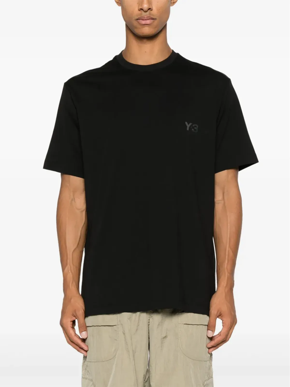 Y-3 バードプリント Tシャツ ブラック - 画像4