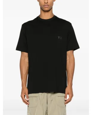 Y-3 バードプリント Tシャツ ブラック - サムネイル4
