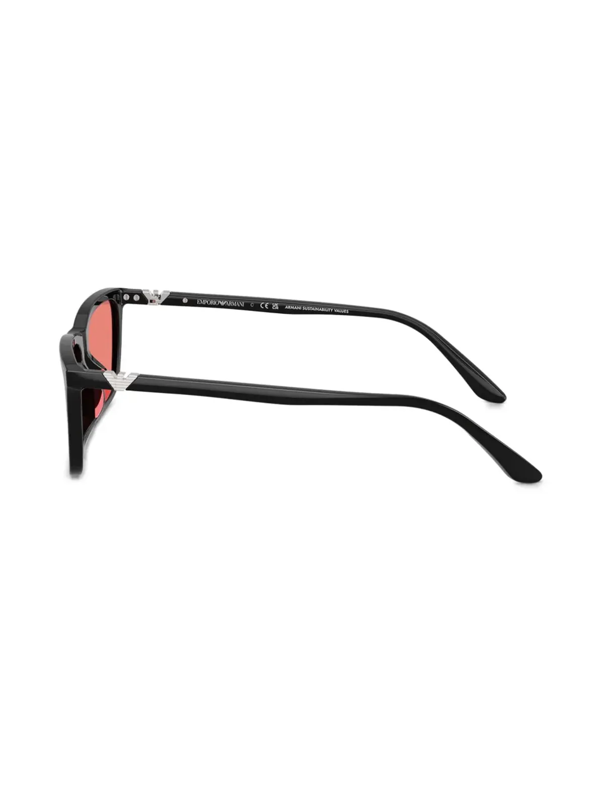 Emporio Armani rectangle-frame sunglasses - 画像3