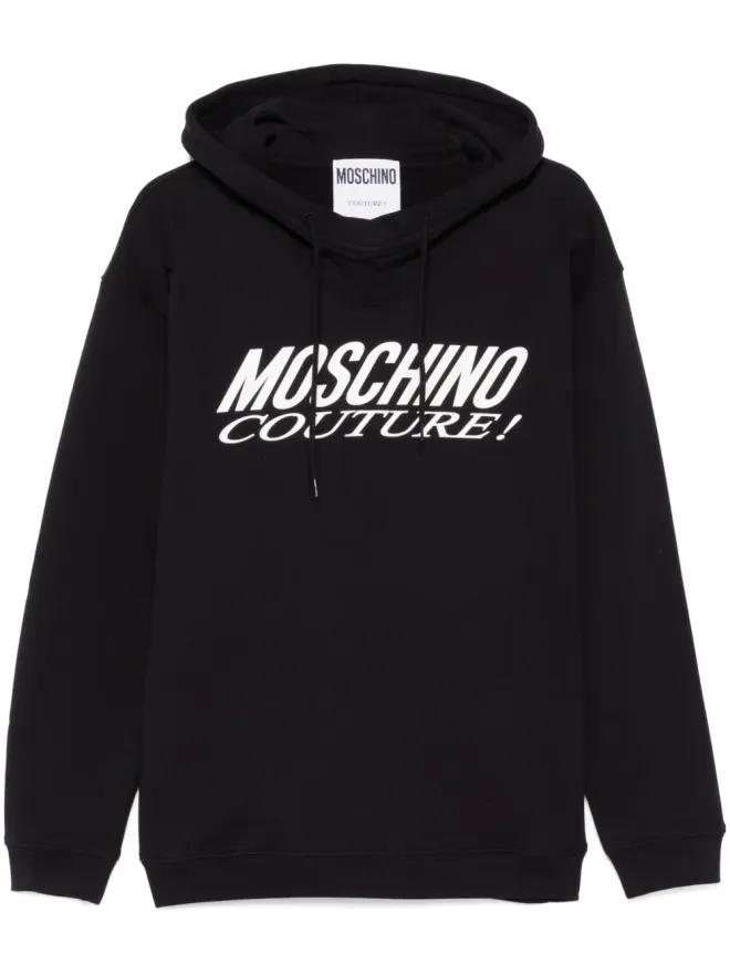 Moschino Moschino ロゴプリント フーディーの商品画像