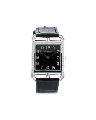 Hermès ビンテージ Cape Cod 40mm 腕時計 ブラック - サムネイル1