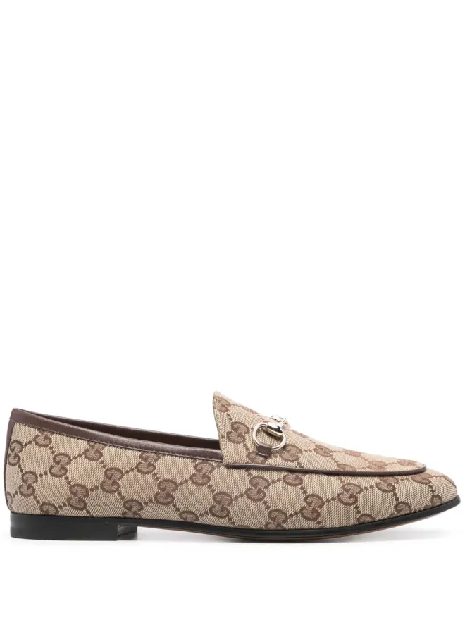Gucci Gucci Jordaan GGキャンバス ローファーの商品画像