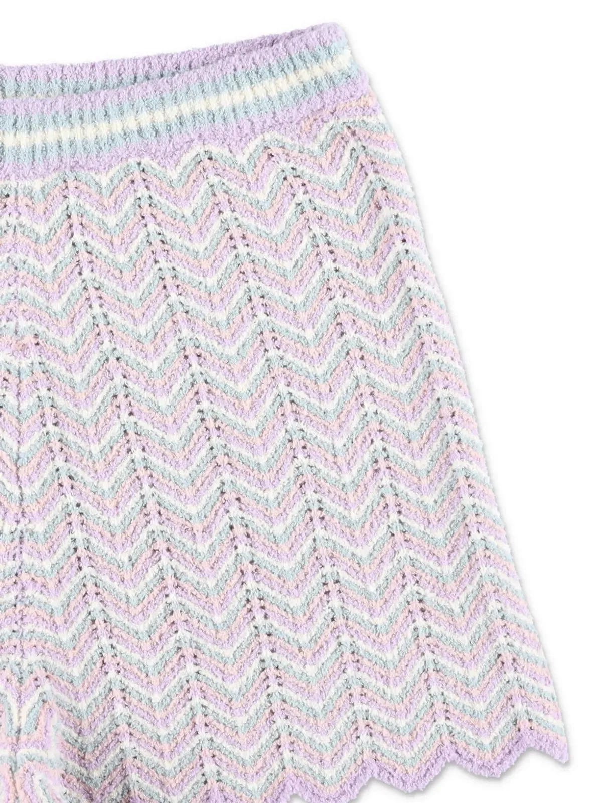 ZIMMERMANN Kids ストライプ柄ニットショーツ - 画像3