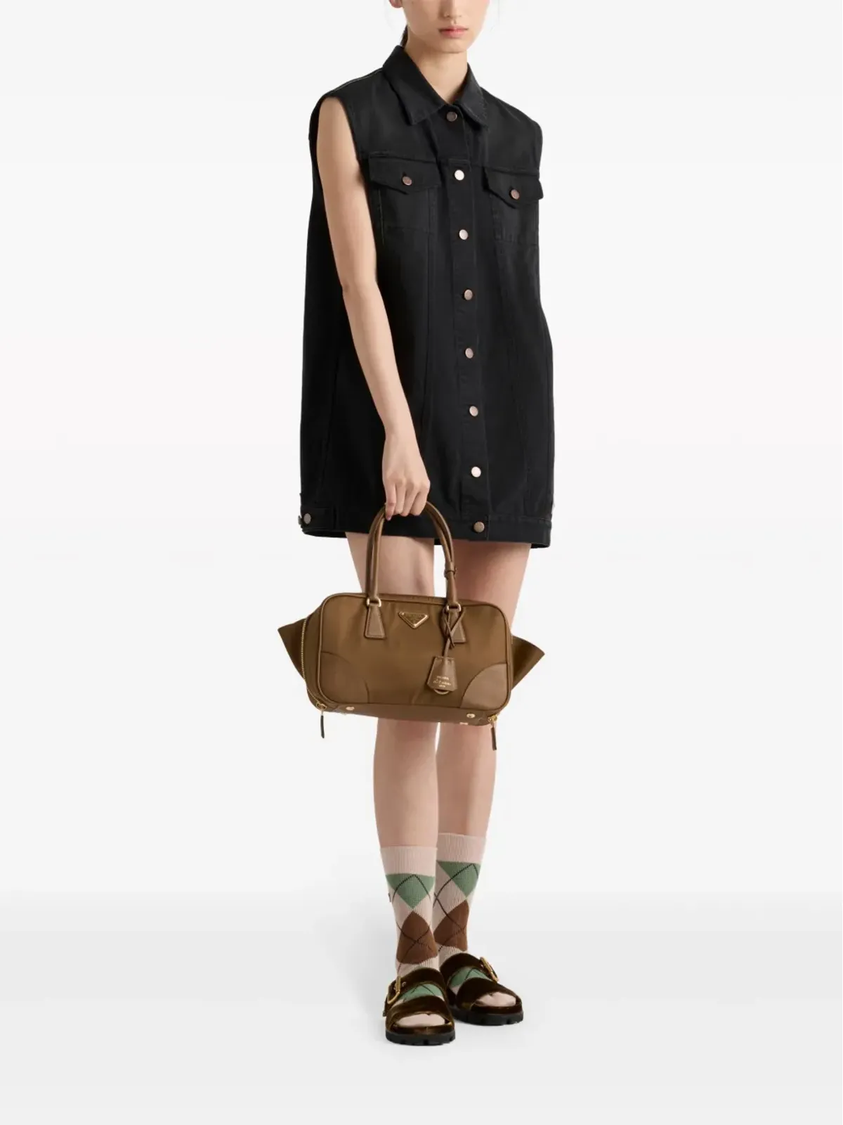 Prada デニムミニドレス - 画像2