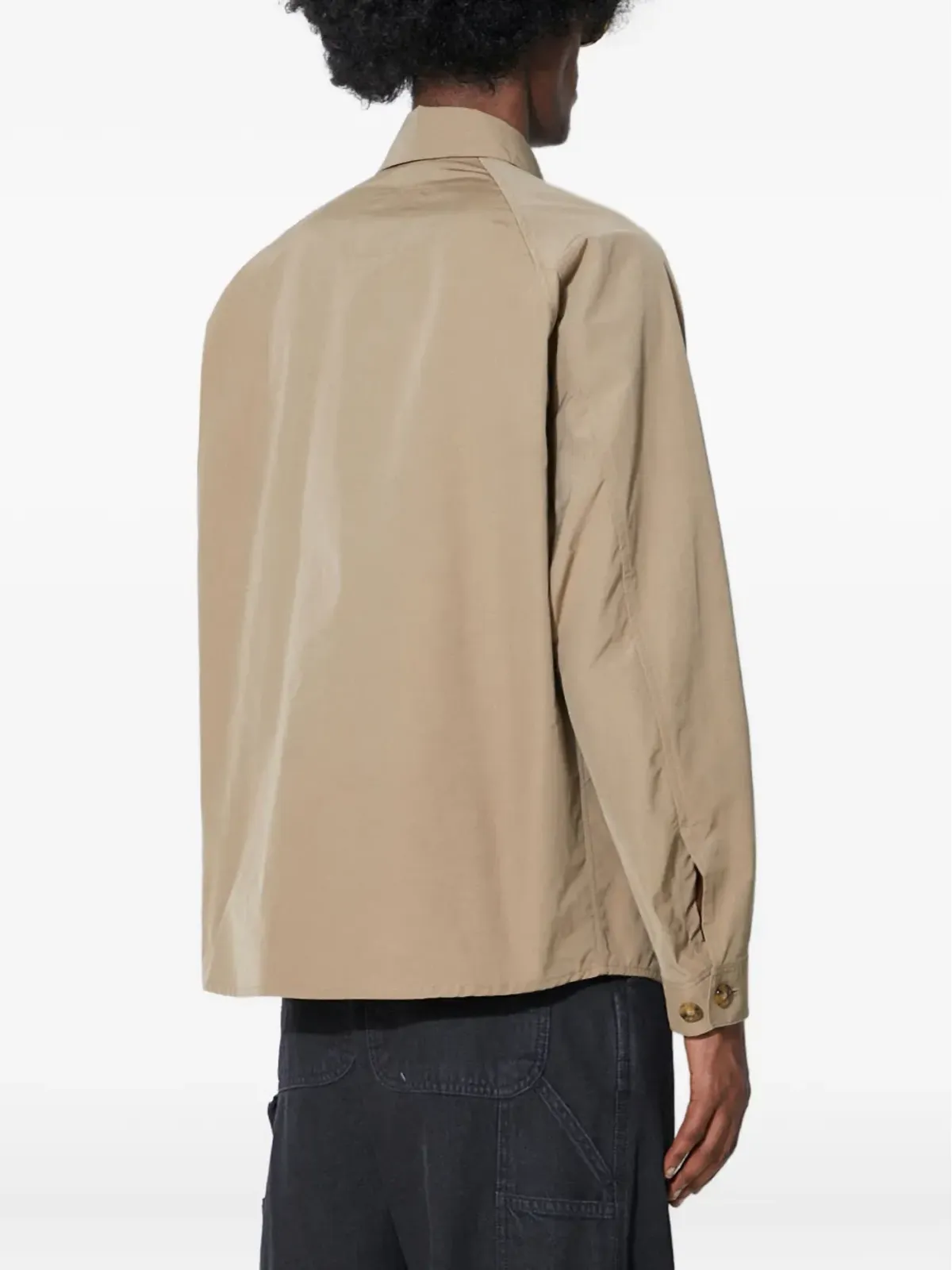 Baracuta パッチポケットシャツジャケット - 画像3