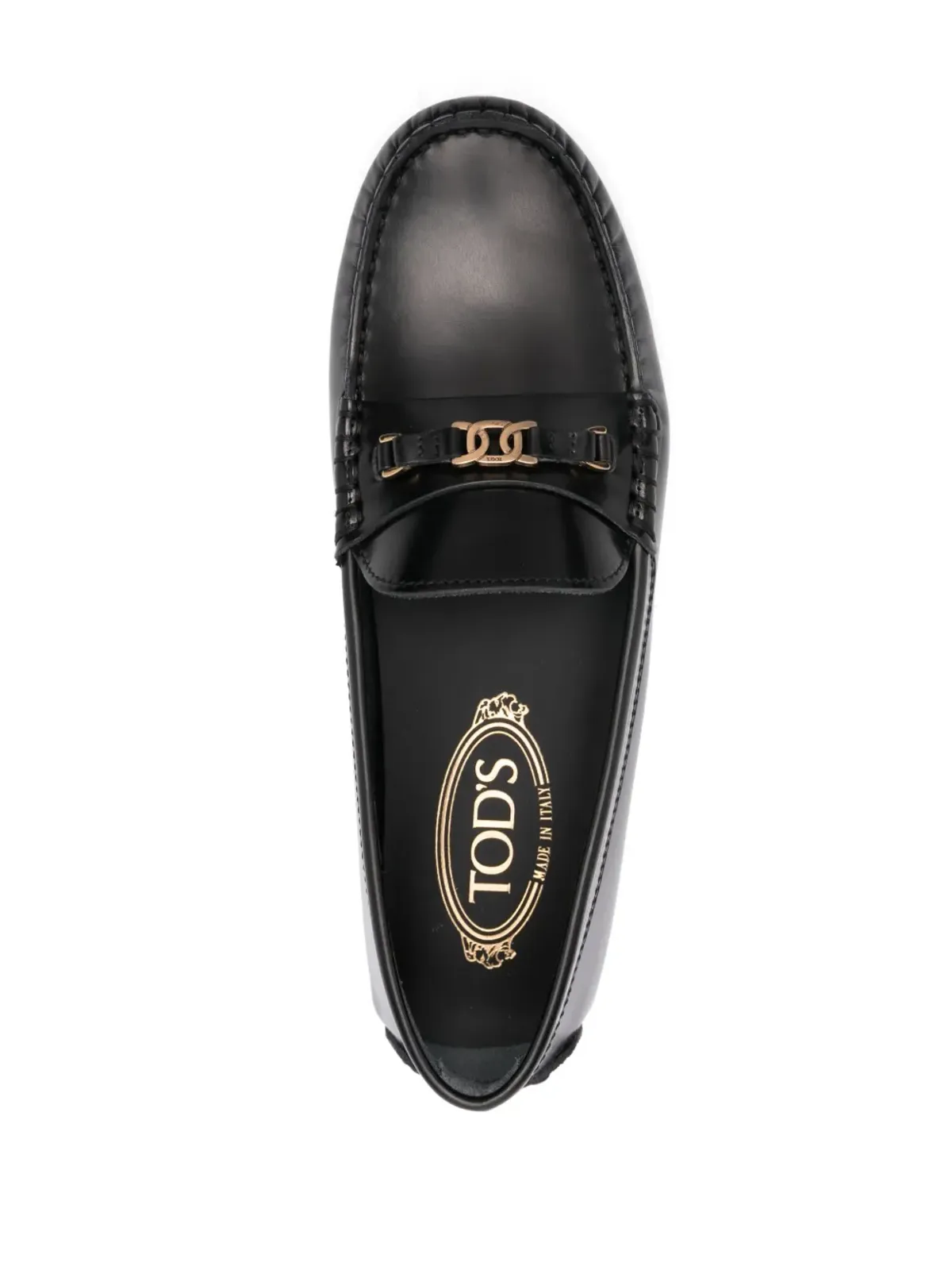 Tod's モカステッチ レザー インソール - 画像4