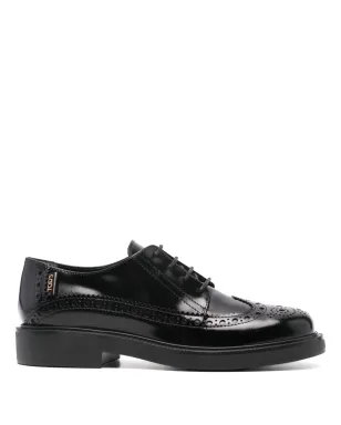 Tod's ロゴタグ レザー ブローグス - サムネイル1