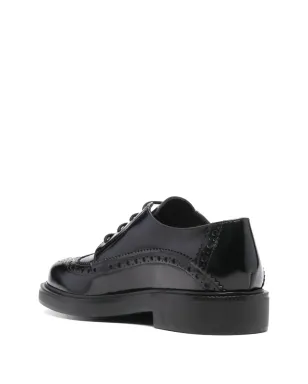 Tod's ロゴタグ レザー ブローグス - サムネイル3