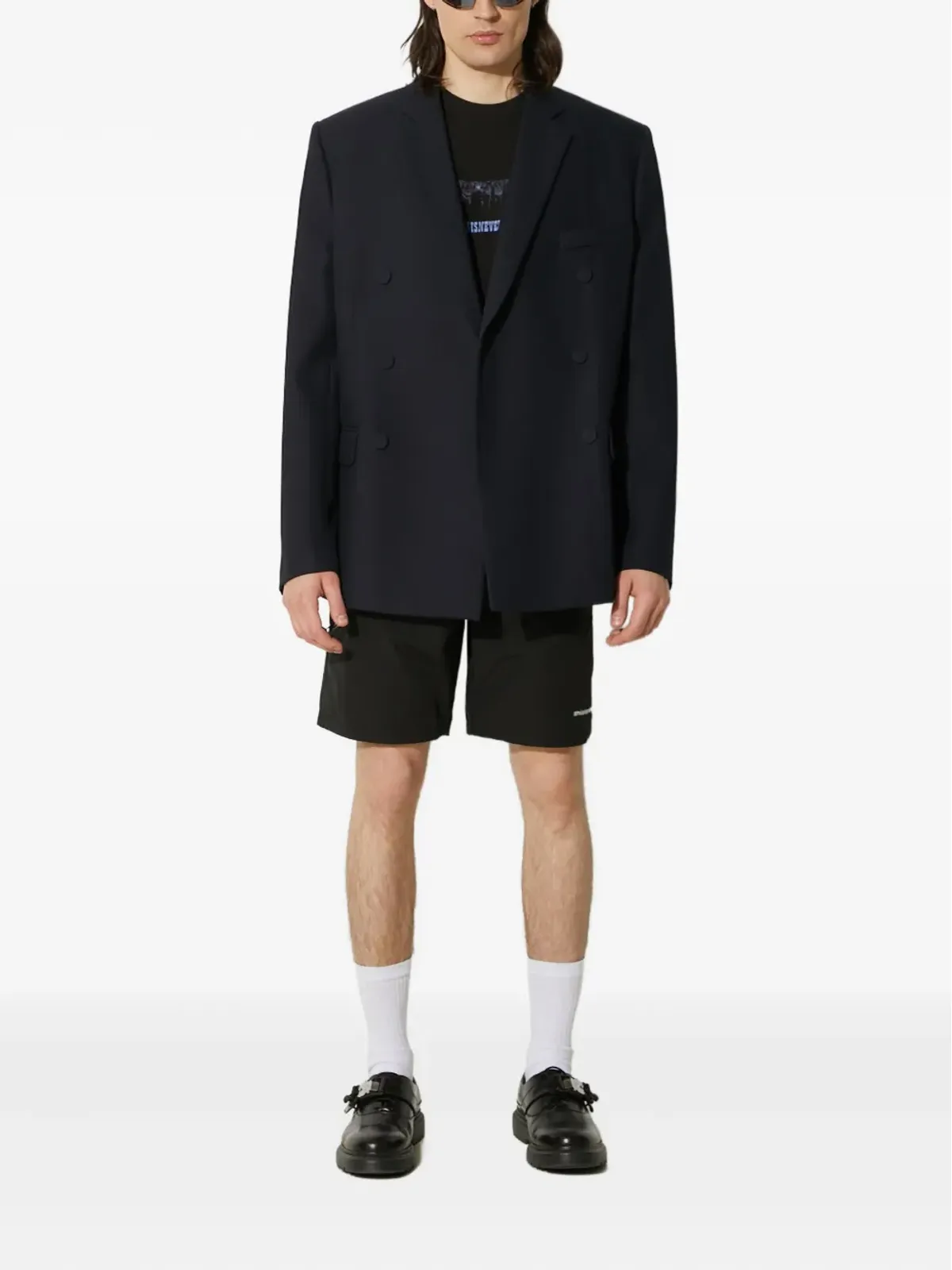 This Is Never That zip-detail shorts - Black - 画像2