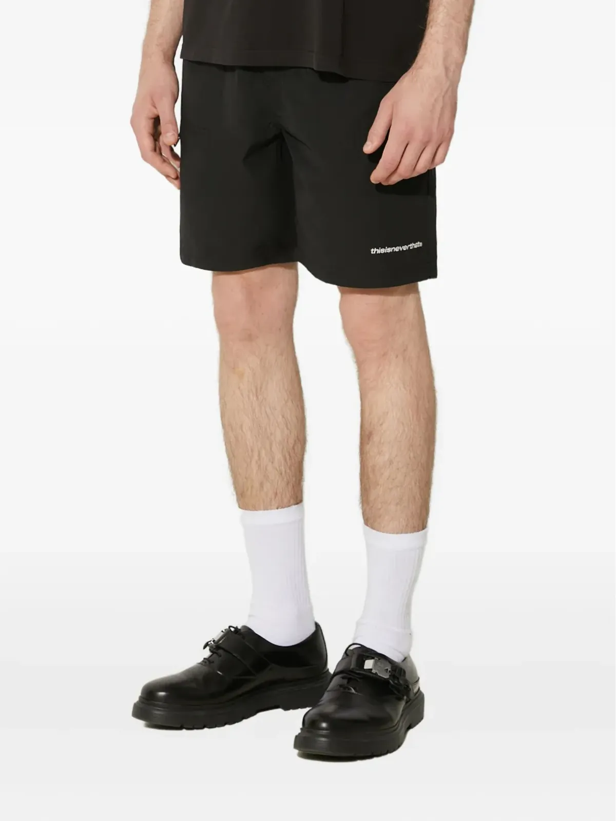 This Is Never That zip-detail shorts - Black - 画像3