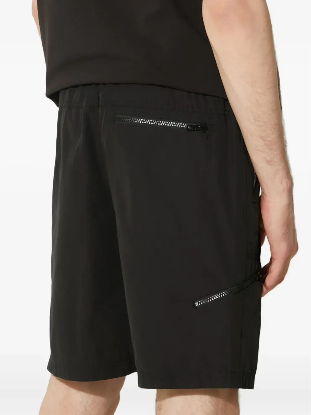 This Is Never That zip-detail shorts - Black - 画像4