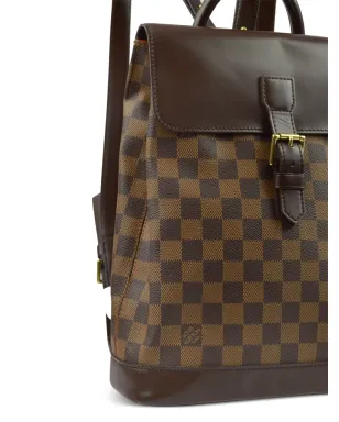 Louis Vuitton ビンテージ 2004年 ソーホー バックパック ブラウン - サムネイル3