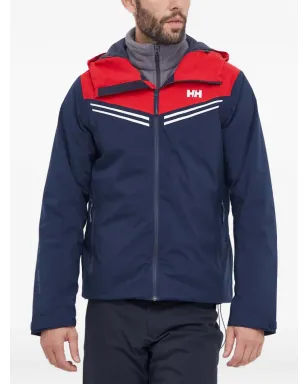 Helly Hansen フード付きストライプスキージャケット - サムネイル1