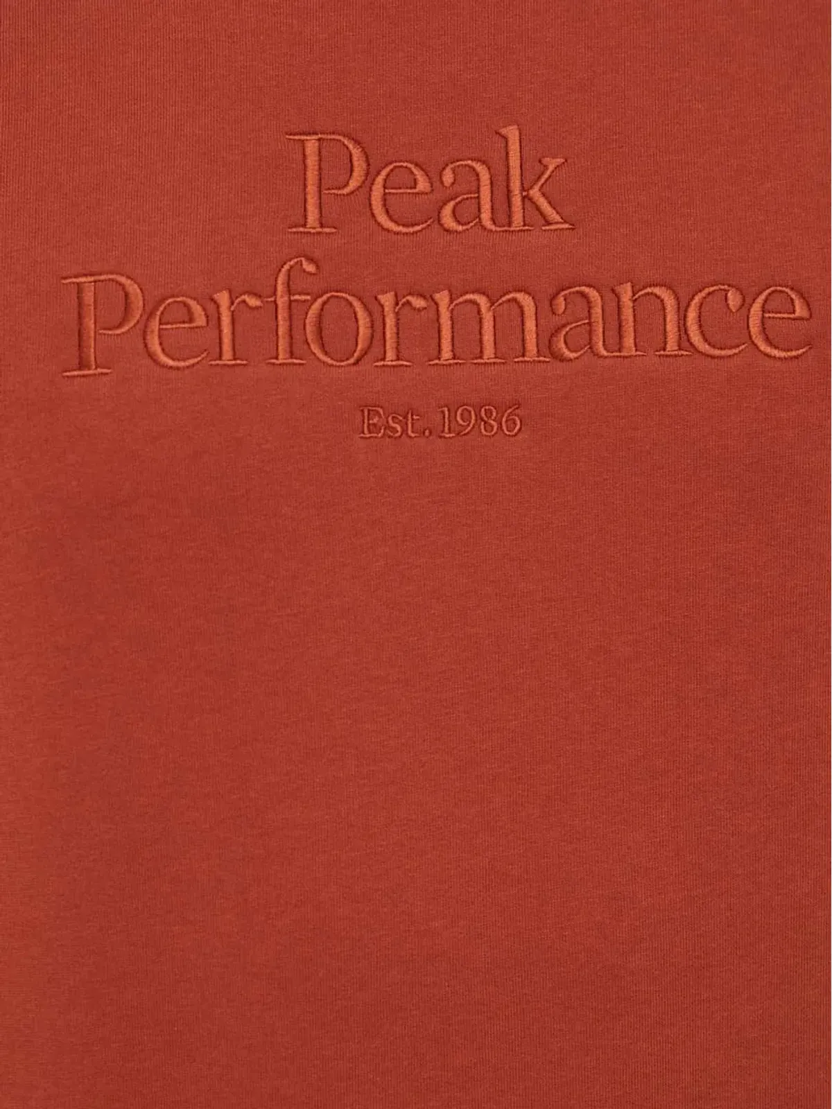 Peak Performance ロゴ刺繍スウェットシャツ - 画像5