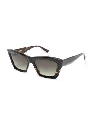 GIGI STUDIOS Esmeralda cat-eye sunglasses - Brown - サムネイル2