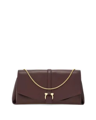 Ferragamo 大型フロントフラップショルダーバッグ - サムネイル1