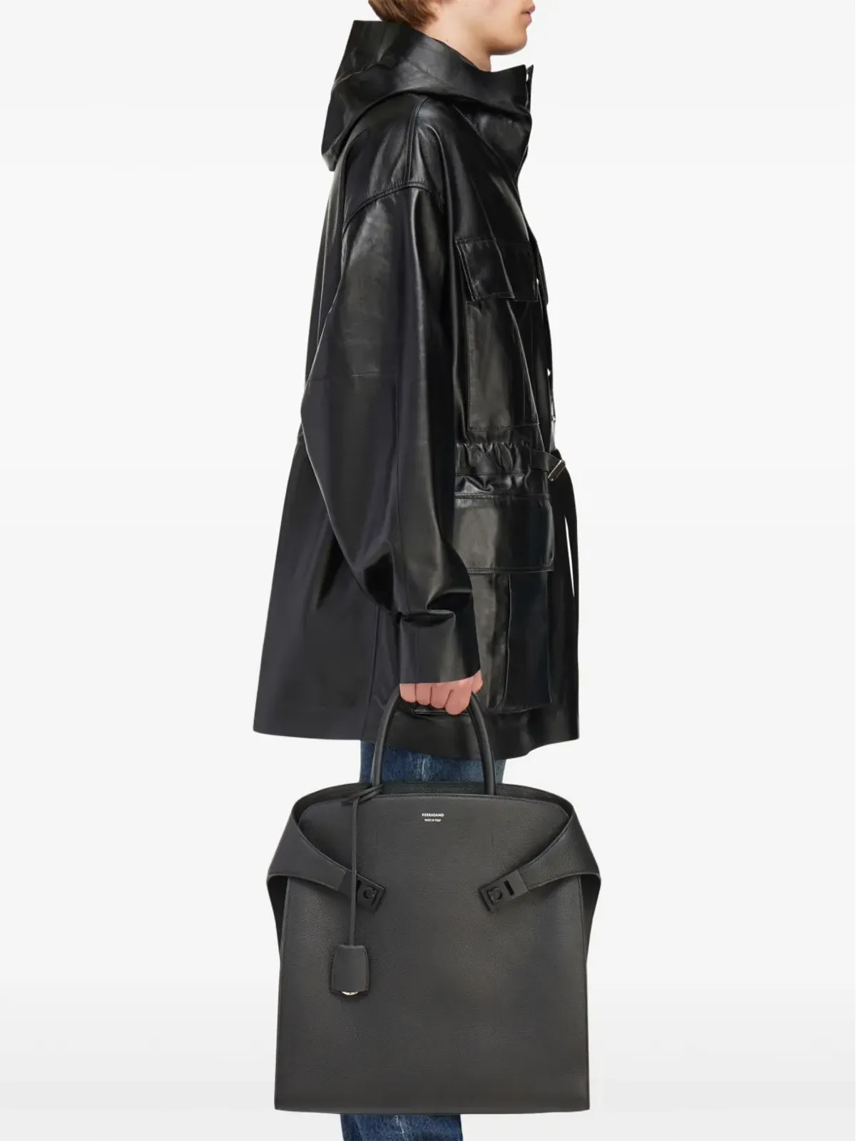 Ferragamo ハグ トートバッグ - 画像2