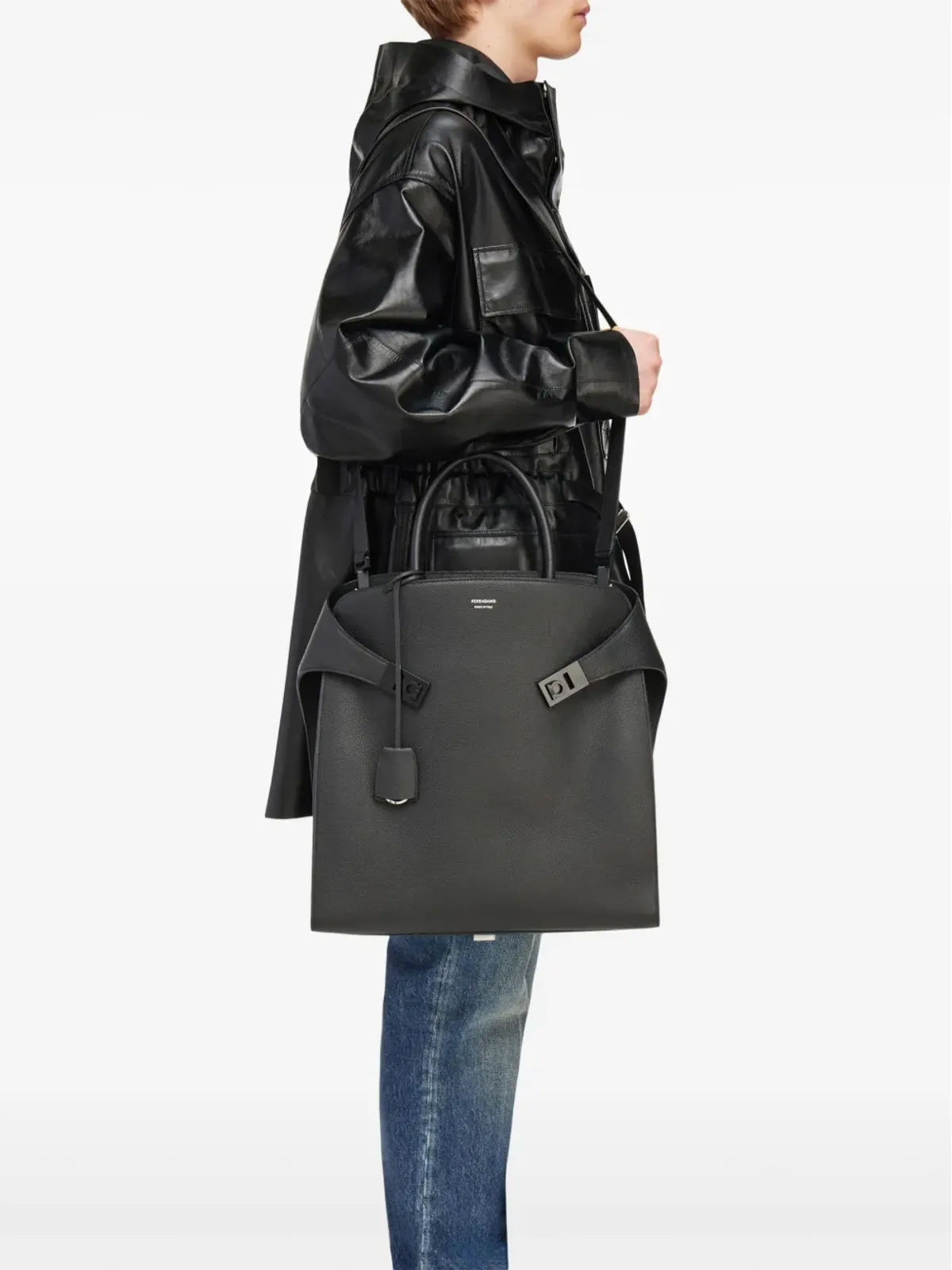 Ferragamo ハグ トートバッグ - 画像3