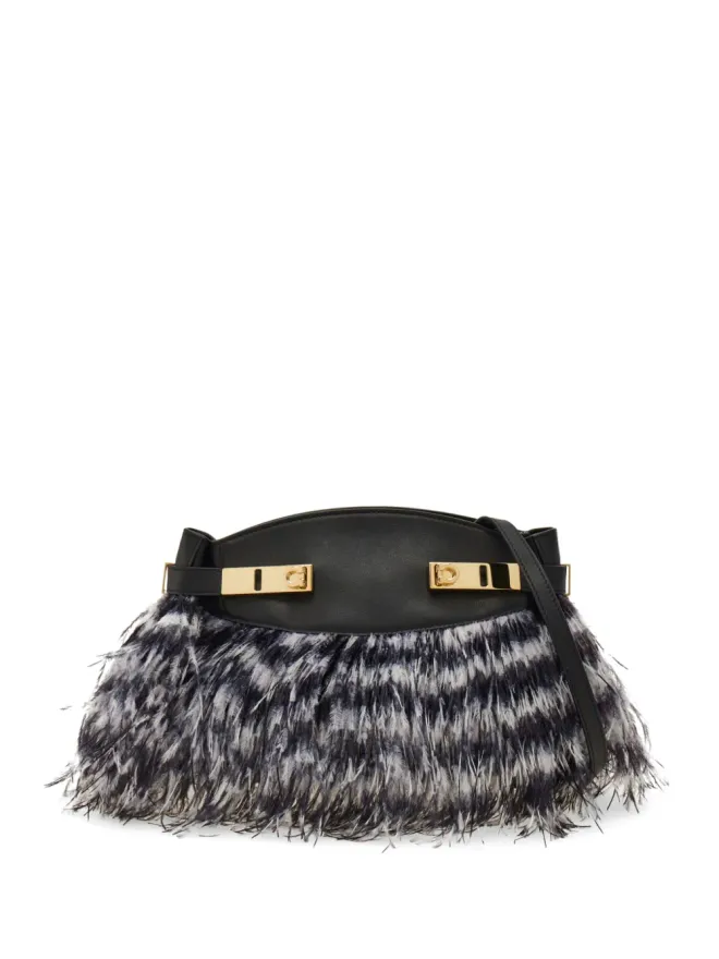 FERRAGAMO Ferragamo Hug クロスボディバッグ - ホワイトの商品画像