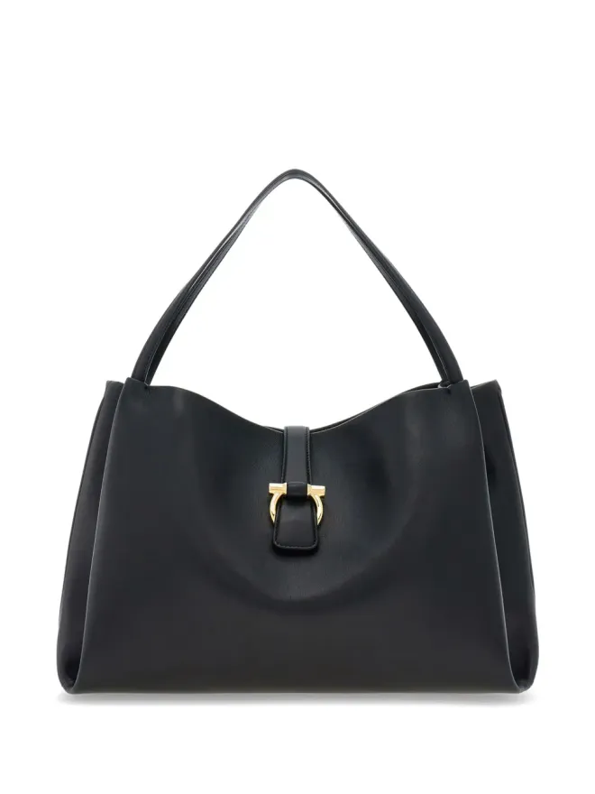 FERRAGAMO Ferragamo レザーショルダーバッグの商品画像