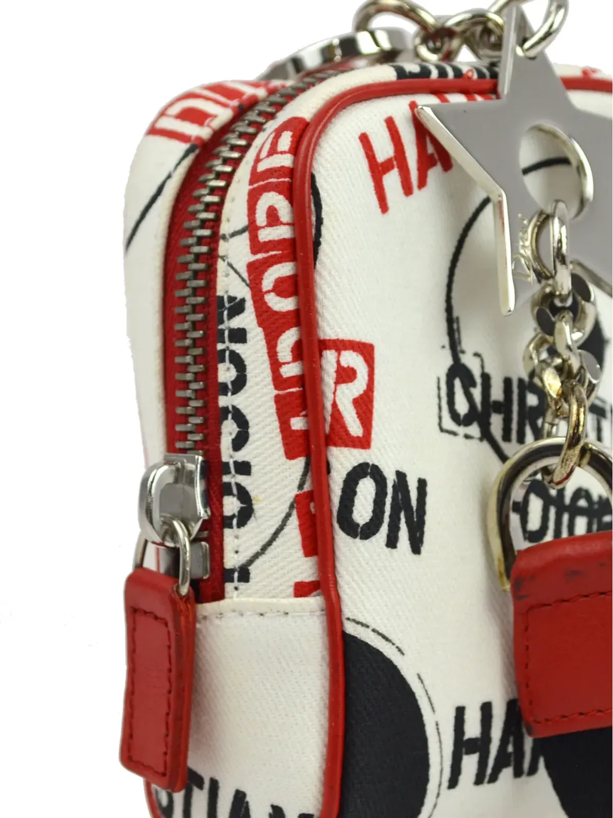 Christian Dior ビンテージ 2004年 ハードコア クラッチバッグ ホワイト - 画像3
