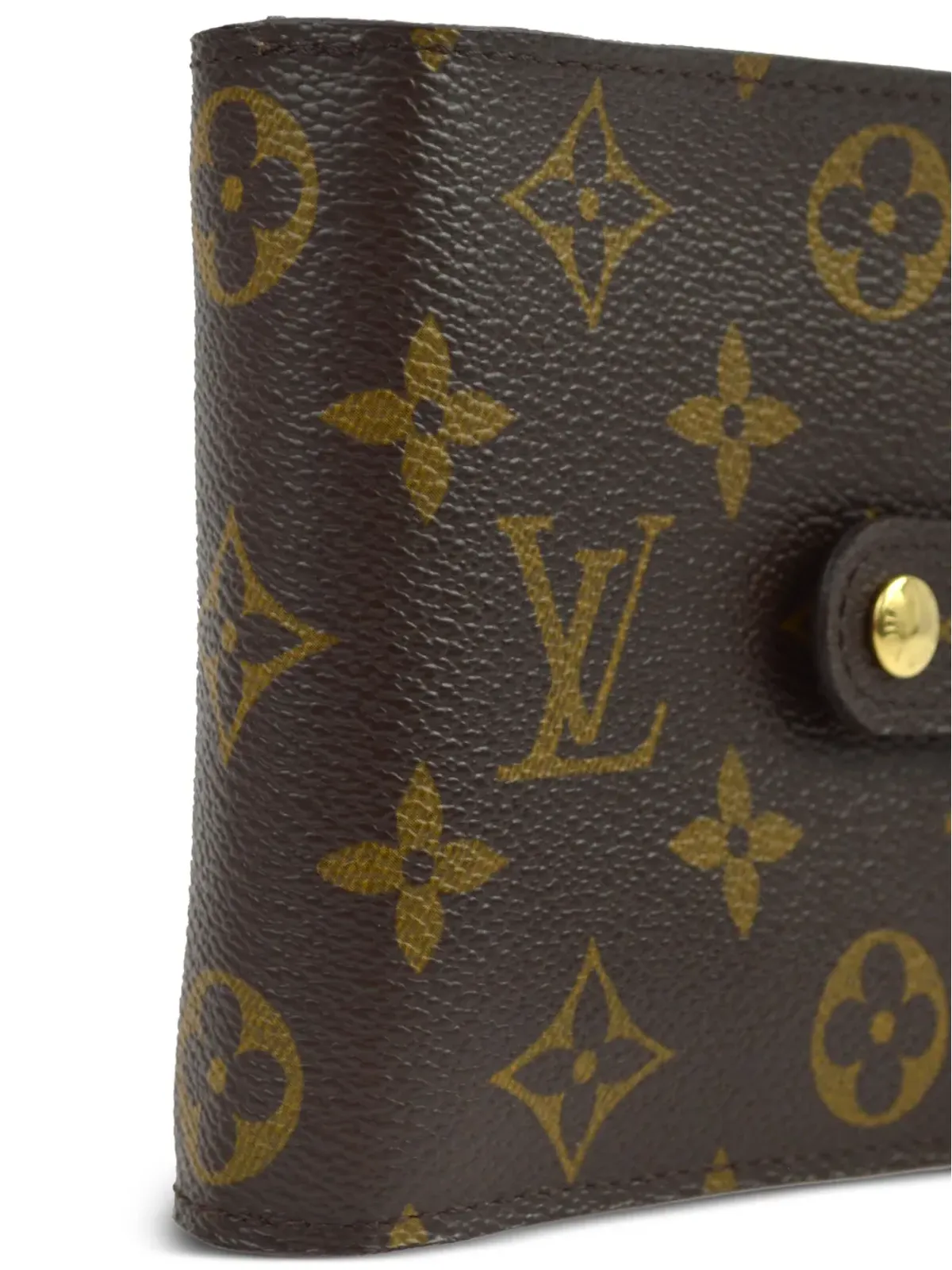 Louis Vuitton ビンテージ 2006 コンパクトウォレット ブラウン - 画像3