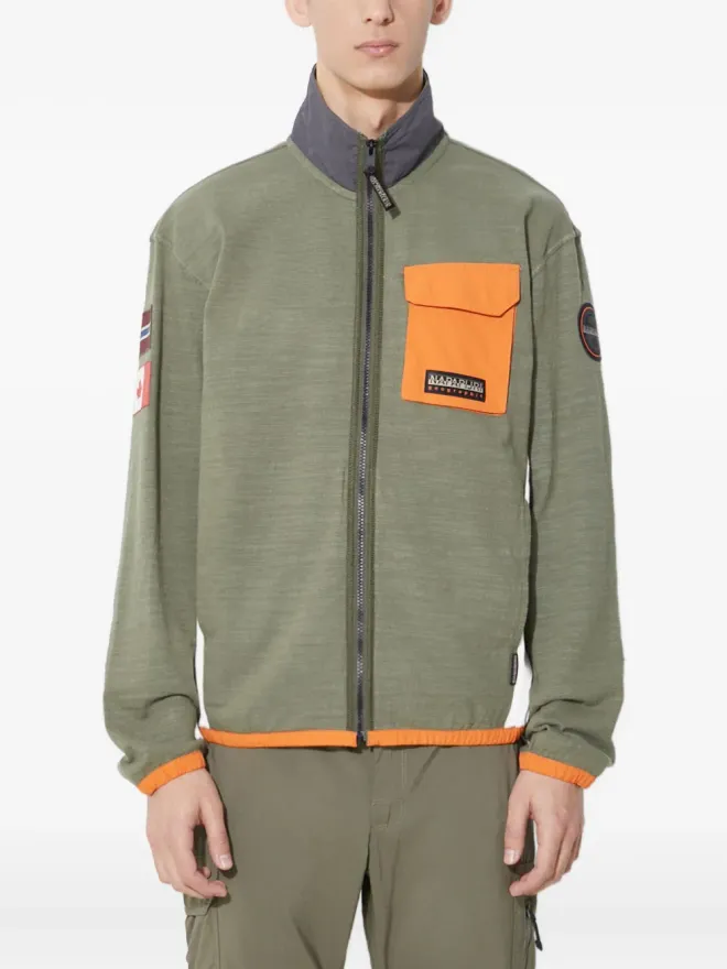 Napapijri Napapijri ジップフラッグスセーターの商品画像
