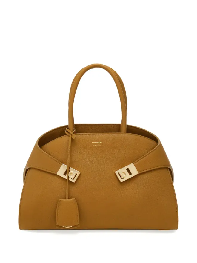 FERRAGAMO Ferragamo ハグ トートバッグ - ブラウンの商品画像