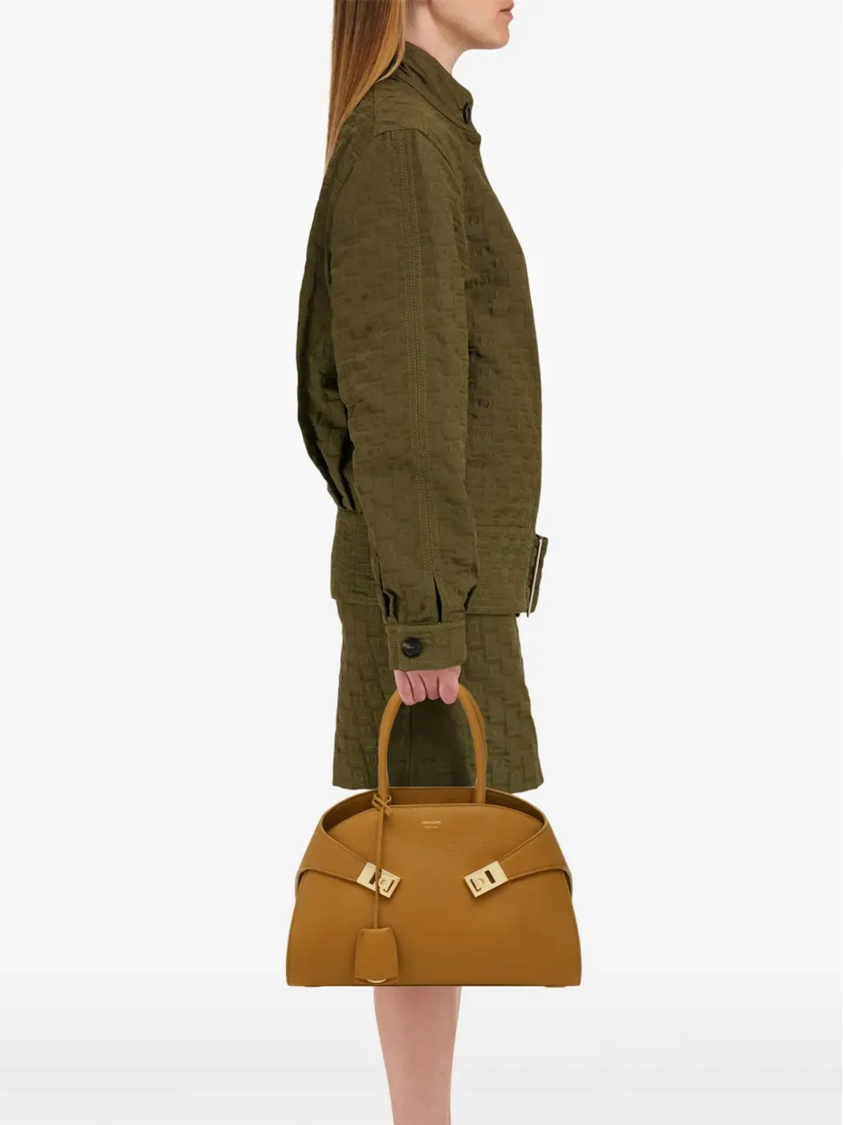 Ferragamo ハグ トートバッグ - ブラウン - 画像2