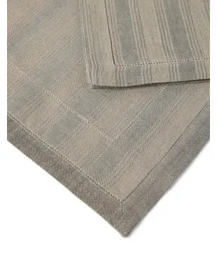 Brunello Cucinelli プレースマットとナプキンセット - グレー - サムネイル3