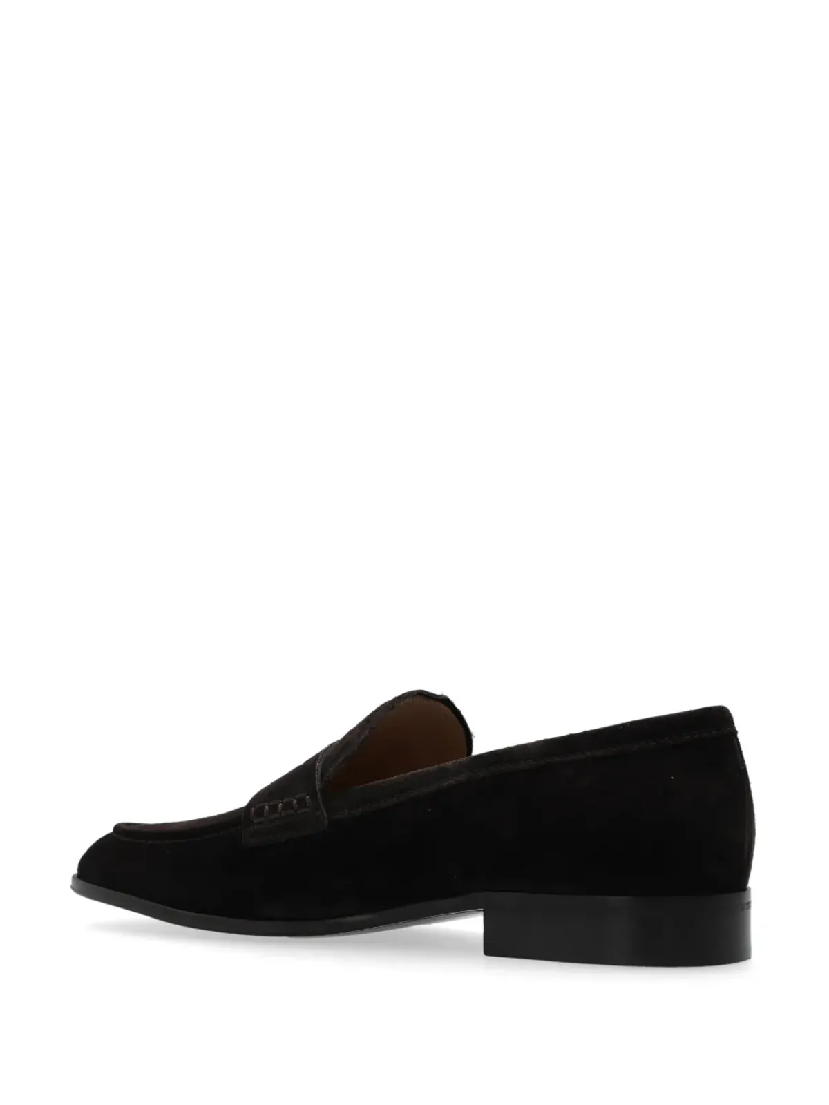 Gianvito Rossi George ペニー・スロット スエード ローファー ブラウン - 画像3