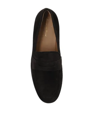 Gianvito Rossi George ペニー・スロット スエード ローファー ブラウン - サムネイル4