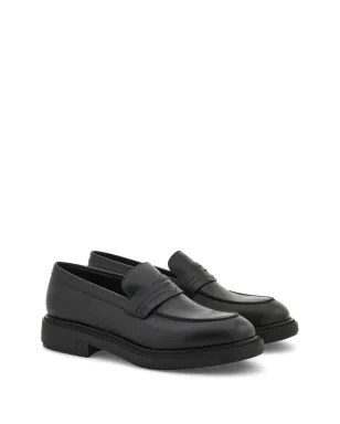 Ferragamo Caligola レザー ローファー - ブラック - サムネイル2